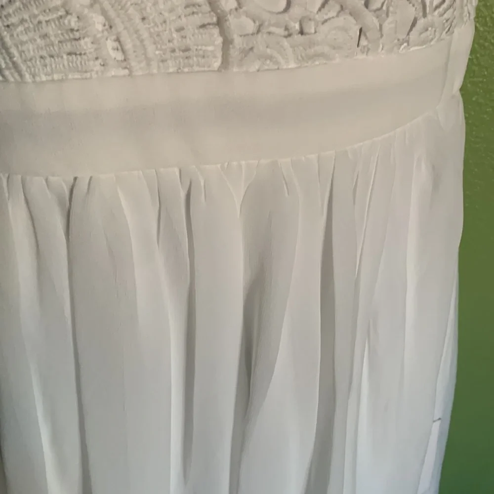 🔵 Lulus White Dress - Picture 6 of 12